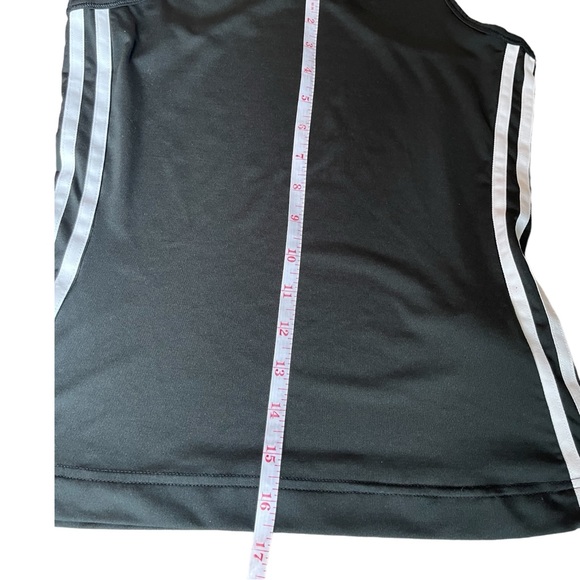 ADIDAS originals 3 stripe women's black climate tank, XS, UK 4-6 - Picture 10 of 10